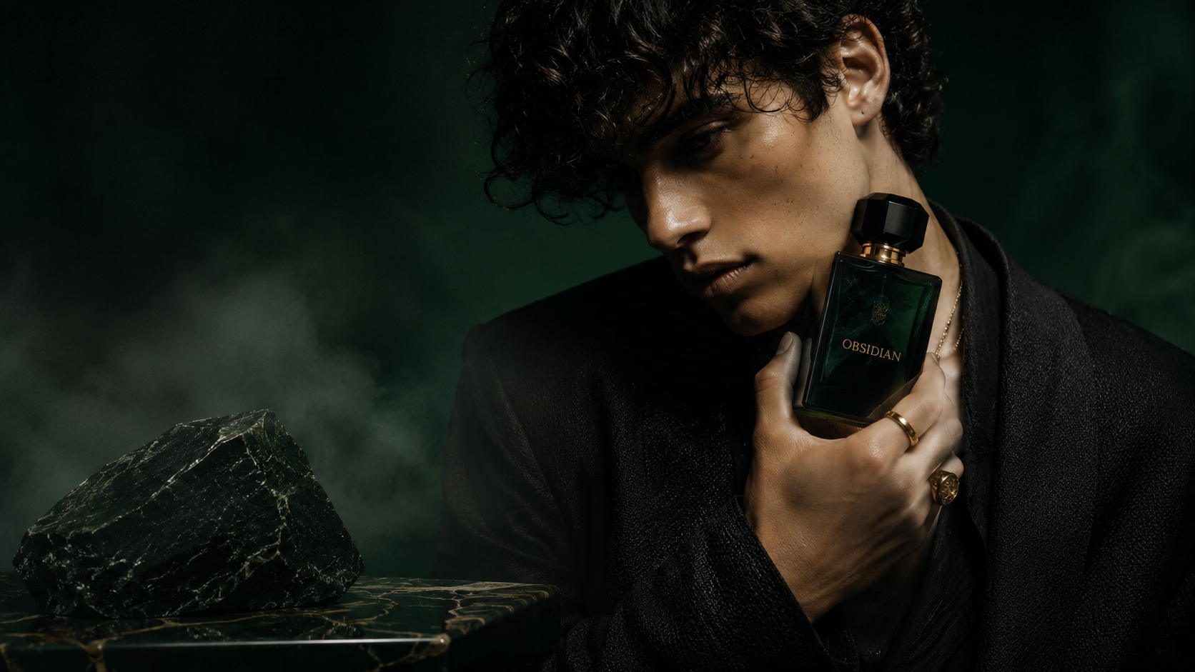 OBSIDIAN Depth — Charred Cedar, Oud, Labdanum